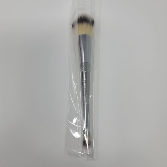 IT Cosmetics Special Edition Heavenly Luxe Brush Set Makeup Bag Travel Roll Pink - Picture 14 of 16